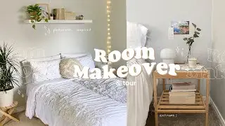 extreme room makeover + tour 2021 *pinterest inspired* 🌿