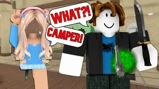 FUNNY MOMENTS With MY DAD In MM2... (Murder Mystery 2)