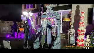 The Best Halloween Display ever (Howard Beach) Oct 2024