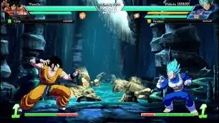 Dragon Ball fighterz the worst player and rage quitter i met