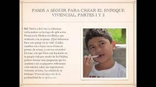 Paso #7: Diseñar el Enfoque Vivencial