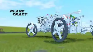All Wheel Drive Car in ROBLOX Plane Crazy! | PC Showcase pt9