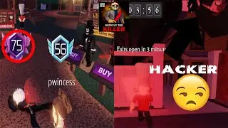 Finally, I grow up level 75 and I kill "HACKER" ! | Roblox  🔪 Survive the Killer! | iOS/Android