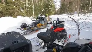 Tundra xtreme 600 etec crossing river 🌲