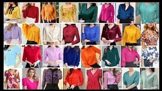 BLUSAS DE MODA 2024 / NUEVAS MODELOS BLUSAS 2024 / MODA PARA MUJER 2024 / BLUSAS CASUALES 2024-25