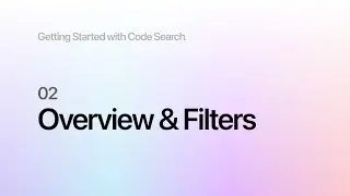 Code Search Overview and Filtering