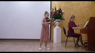 Плотникова Олеся 11 лет. Скрипка. А. Яньшинов "Комариный пир".