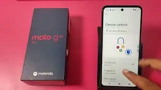 How to set screen lock in Moto G34 5G || Moto me screen lock kaise lagaye