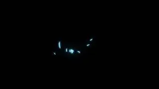 No Copyright Royalty free blue and white neon animated loop