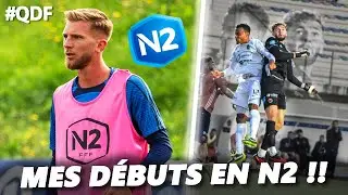 1er ENTRAINEMENT et 1er MATCH avec mon NOUVEAU CLUB !! (Ils sont trop forts) | QDF