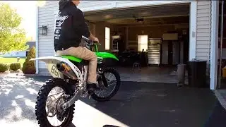 NEW DIRT BIKE EXHAUST | KX250F FMF 4.1
