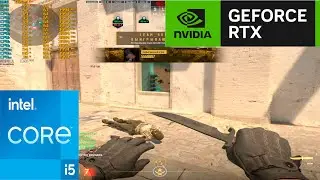 CS2: i5 12400f + RTX 3050 i5 12400f + gtx 1660 super 1660ti. КС2 mirage dust2 фпс