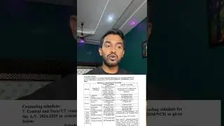 State Ayush Counselling schedule 🔥 #neet2024 #ayushcounselling #bams #neet #aaccc
