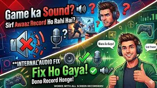 Game Sound Not Recording Problem Solved! (100% Working) 