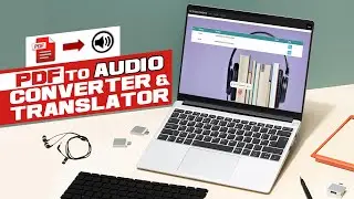 Online PDF to Audio Converter & Language Translator Software | Python Project