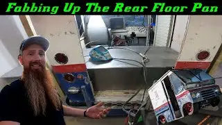 Fabbing The Rear Floor Pan On Twin Snail Mail!