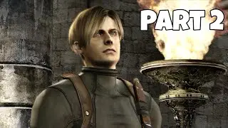 Resident Evil 4 HD Project Gameplay Walkthrough Part 2 Castle No Commentary