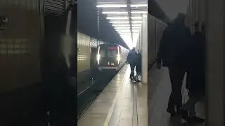 Поезд Москва 2019 81-765 прибыл на станцию Бульвар Рокоссовского #поезда #метро
