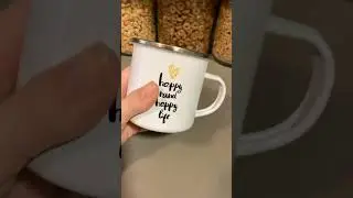 Fotogeschenk: Dein Foto als Emaille Tasse 😍 