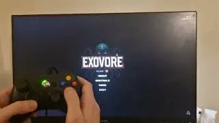 Exovore in Steam on Linux using Xbox controller