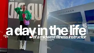 A DAY IN THE LIFE OF A FITNESS INSTRUCTOR |📍typical day as a Cyclebar instructor in the midwest