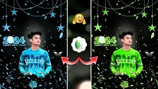 Snapseed Happy New Year Photo Editing 2024 || Happy New Year 2024 Photo Editing