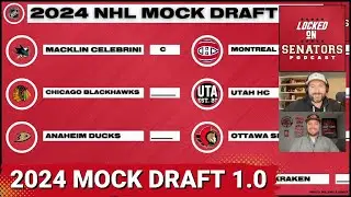 2024 NHL Mock Draft: Post-Lottery Top-8