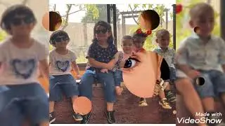 Aiman khan's daughter amal muneeb in different moods
