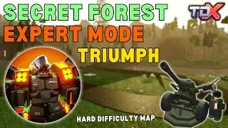 Expert Mode on SECRET FOREST TRIUMPH | Tower Defense X