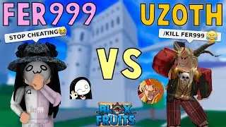 I Challenged Uzoth to a 1v1 in Blox Fruits 
