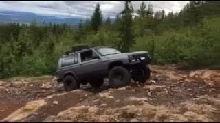 Rear C8.25 Aussie locker first day out - Jeep Cherokee XJ