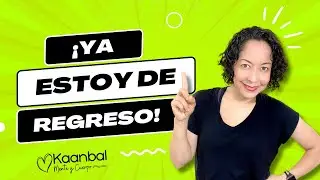¡ESTOY DE REGRESO!