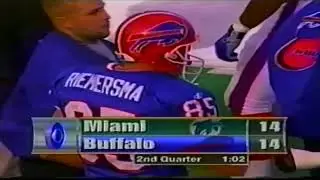 Bills 30 Dolphins 24 Full Game Highlights November 1, 1998