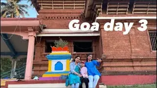 Goa ki beaches aur church hi sirf famous nahi hai. Goa ki mandir bhi bahut Sundar Hoti hai😍 #vlog35