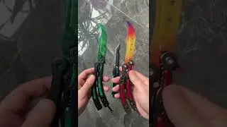 RGX Knife Yoru Comb Metal Balisong 