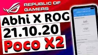 Abhi X ROG Edition Miui 21.10.20 on Poco X2 | Poco X2 Gaming Rom