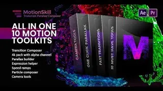Free download template Videohive 23443787 UI Helper, Transition, Parallax, Expression ToolKit