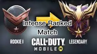 Intense Ranked Match in Call of Duty:Mobile Season 11