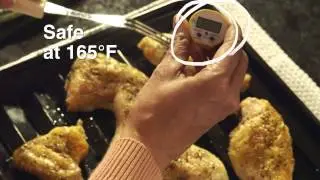 The Importance of Cooking to a Safe Internal Temperature and How to Use a Food Thermometer