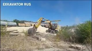 ЖАРА УБИВАЕТ ГИДРАВЛИКУ🥵🥵🥵 РАБОТА НА ЭКСКАВАТОРЕ ЕК 18 ТВЭКС