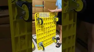 Giải đáp Xe đẩy hàng sàn nhựa có cứng không | Sumika.vn