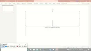 How to Screen Record using Power Point