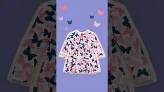 Vestido de borboletas! 💓