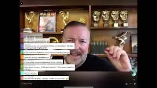 Ricky Gervais 21/08/2022 Facebook Live