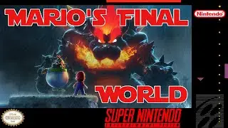 Mario's Final World (Demo) / Complete Playthrough (100%) / Super Mario World Hack