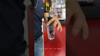 Que pasa si metemos Co2 comprimido en agua ?