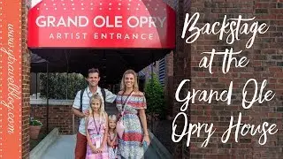 Backstage at the Grand Ole Opry House, Nashville TN