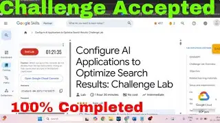 Configure AI Applications to Optimize Search Results Challenge Lab