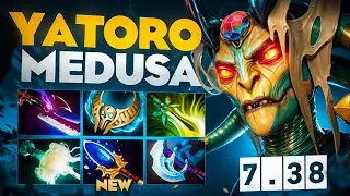 НОВАЯ МЕДУЗА ОТ ЯТОРО В СЛОЖНОЙ ИГРЕ🔥| Yatoro Medusa 7.38