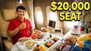 INSIDE the World's MOST EXPENSIVE Flight | Emirates FIRST CLASS SUITE FLIGHT REVIEW!